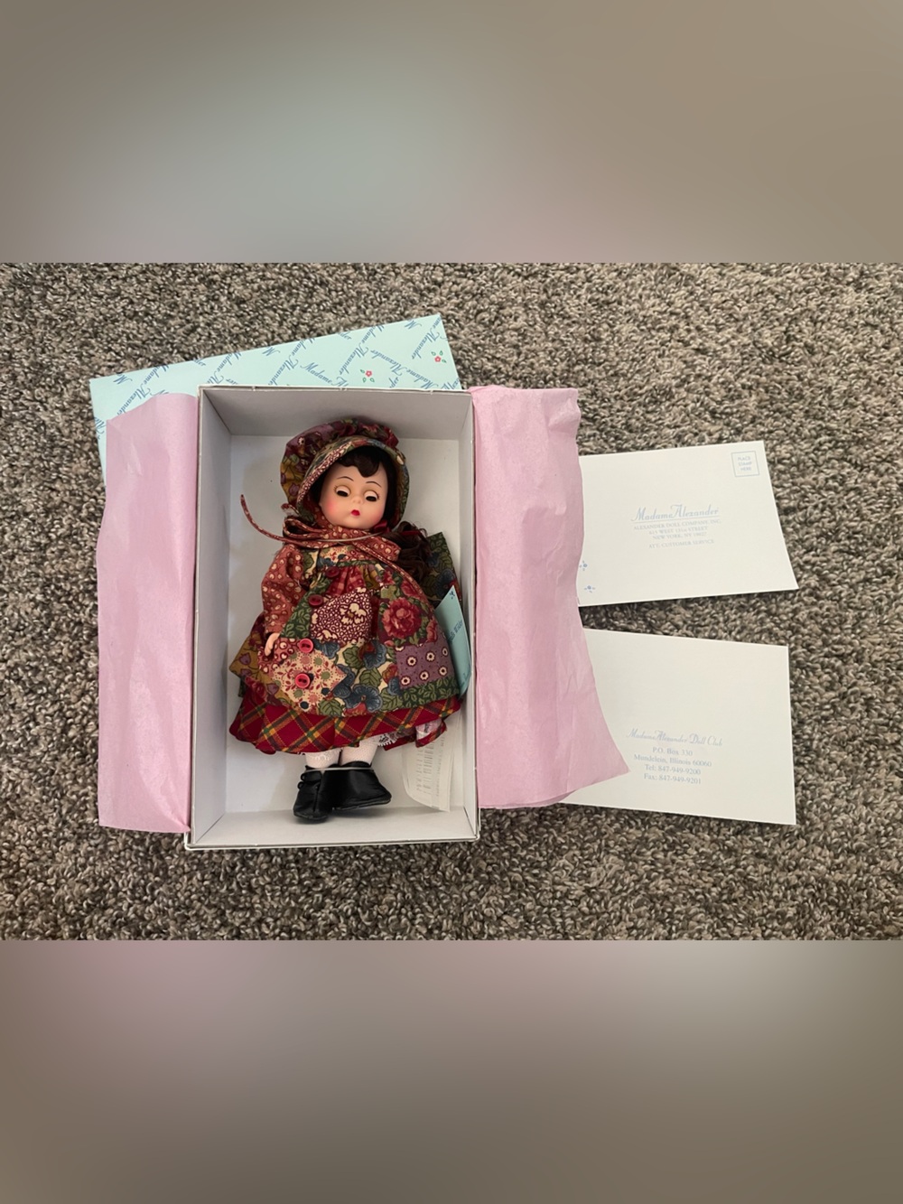 NEW Vintage Madame Alexander Laura Ingalls Wilder Doll 8” #14110